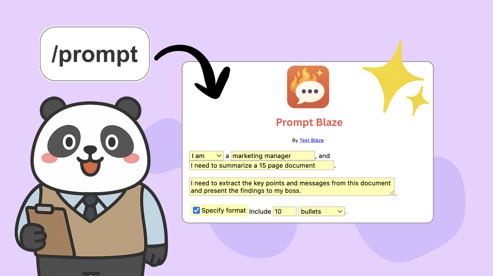 AI Prompts Template (PTCF Format) cover