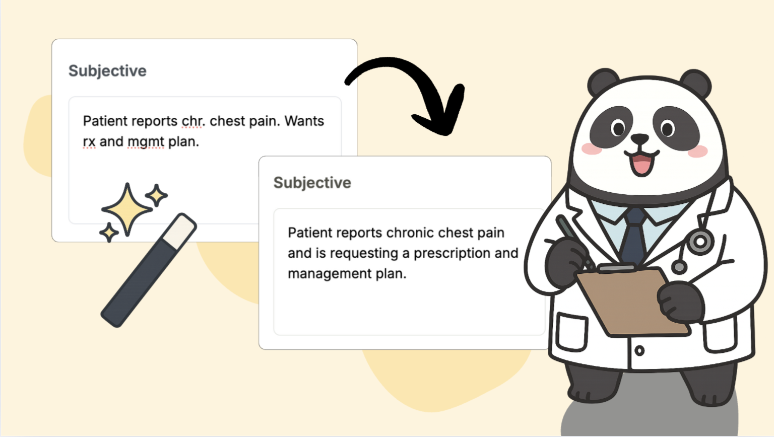 Review & Improve Medical Notes with AI cover