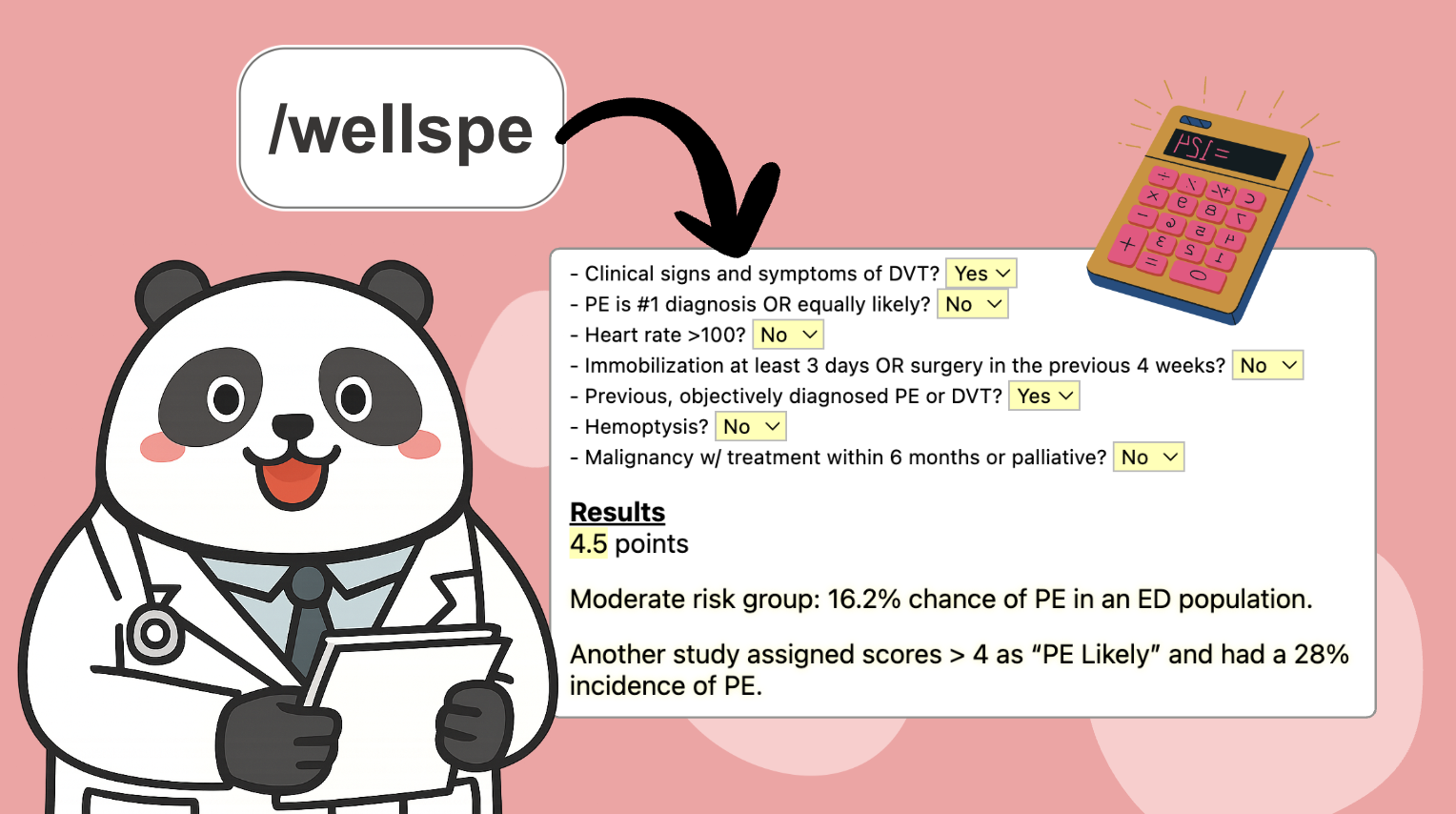 Wells' Criteria Calc for PE cover