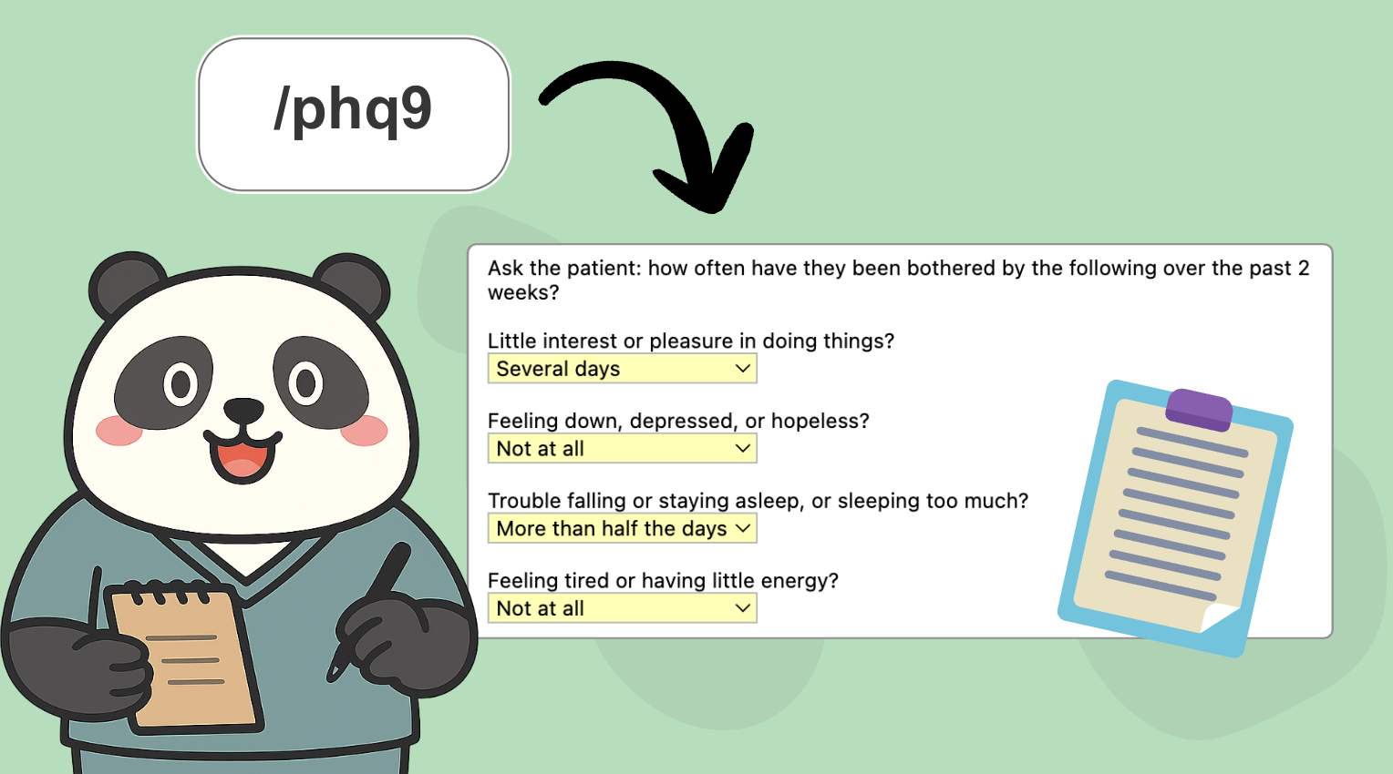 Patient Health Questionnaire-9 (PHQ-9) cover