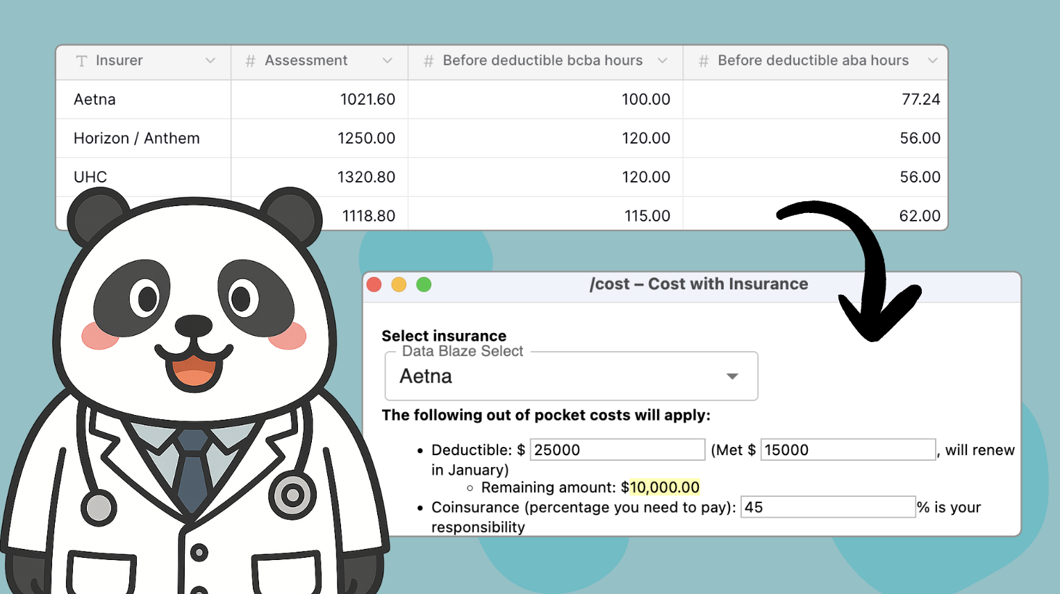 Cost After Insurance Calculator cover