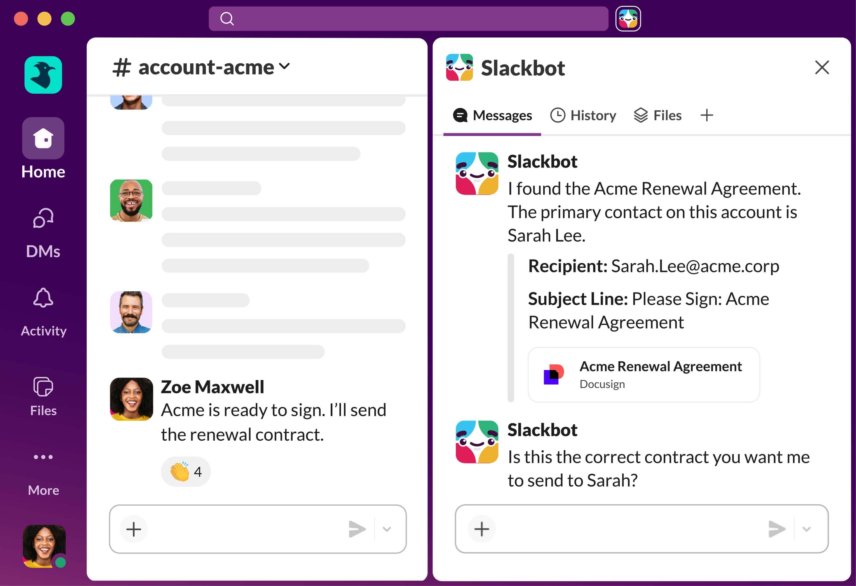 Slack cover